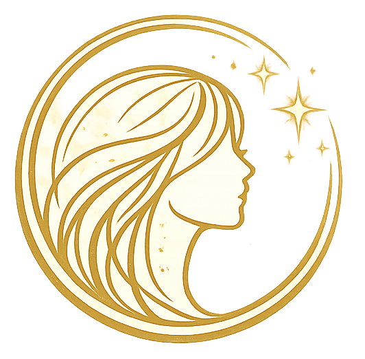 goldene_mondsichel_mit_frauenprofil